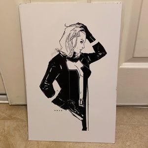 Two poster boards prints